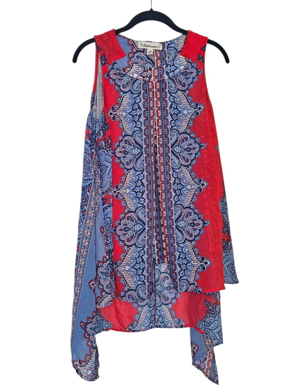 Tantrums Paisley Print Layered Blouse Women S